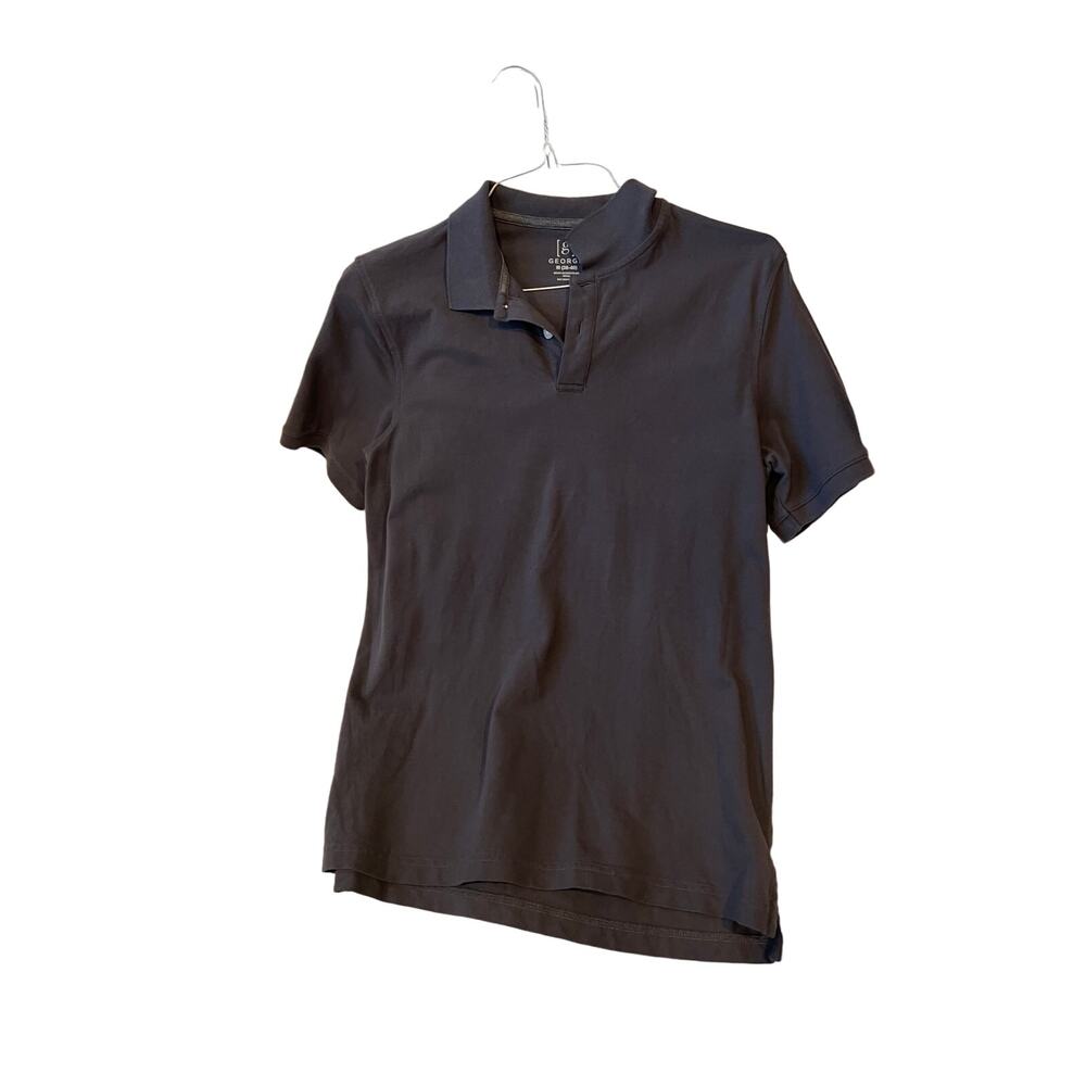 George Charcoal Gray Polo Shirt Mens M (38-40)